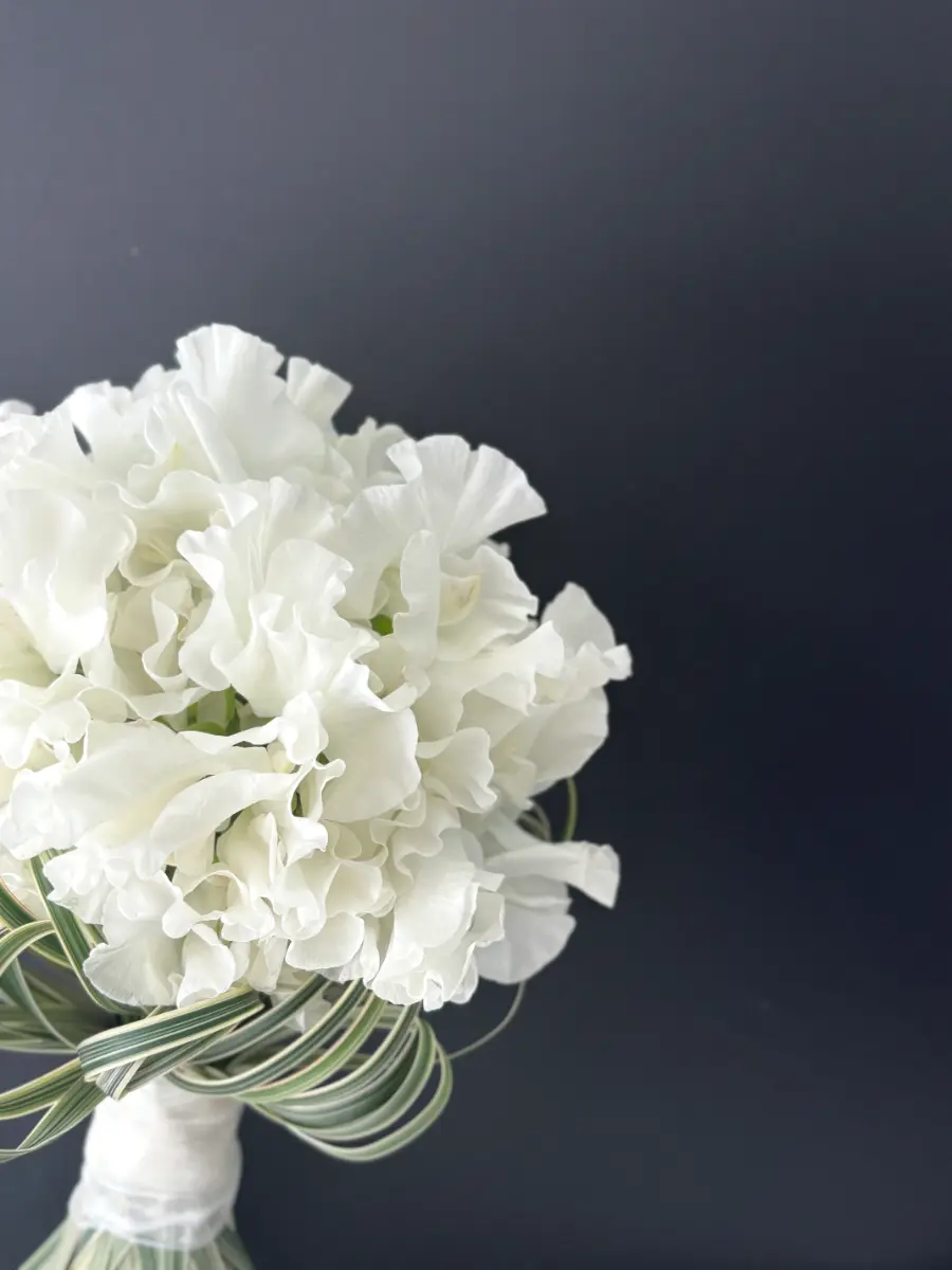 Bó hoa cưới Sweet pea