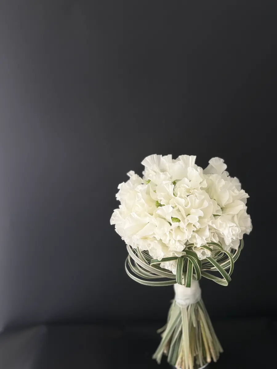 Bó hoa cưới Sweet pea