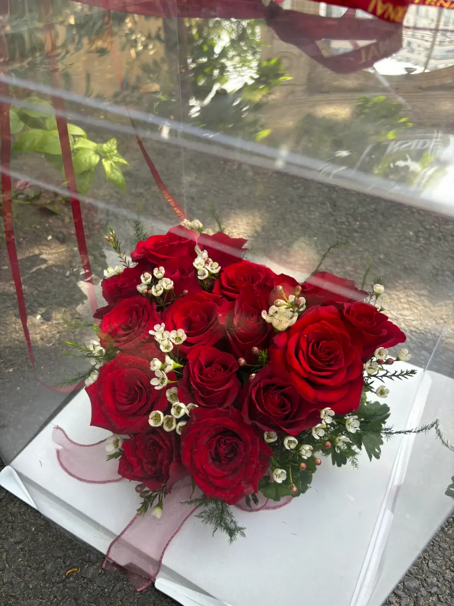 Hộp hoa trái tim