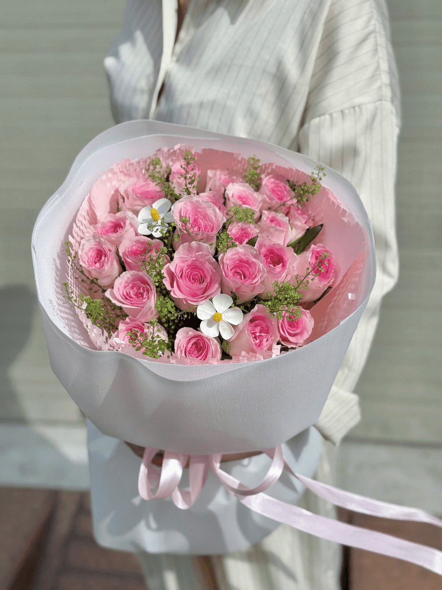 Bó hoa Hồng Lạc thần