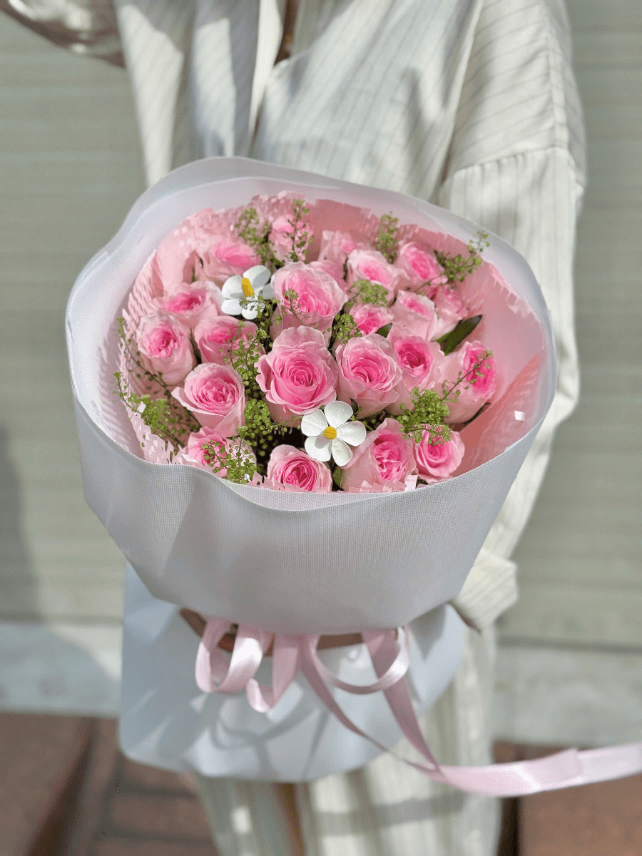 Bó hoa Hồng Lạc thần