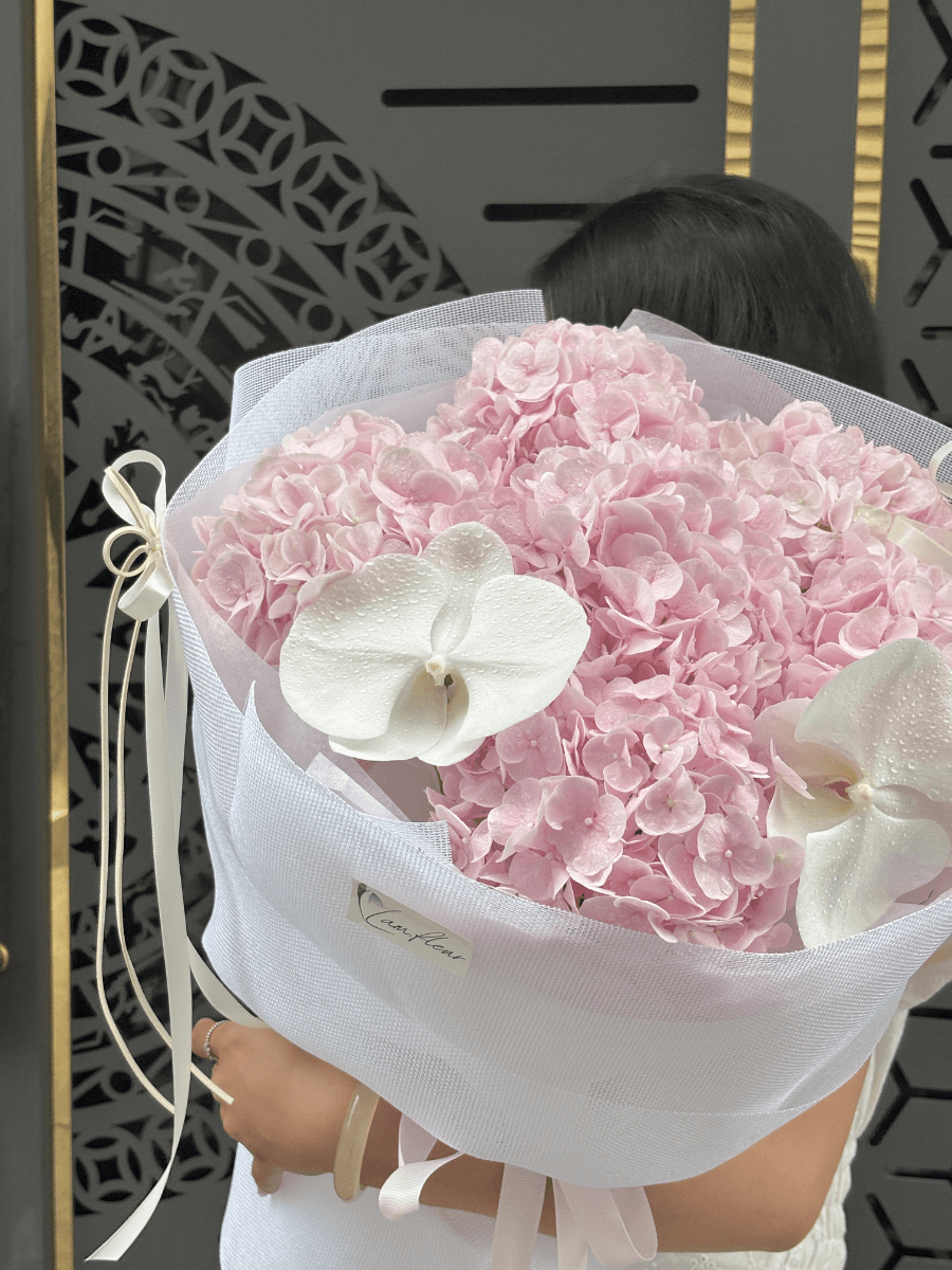 Bó hoa cẩm tú cầu tiểu thư